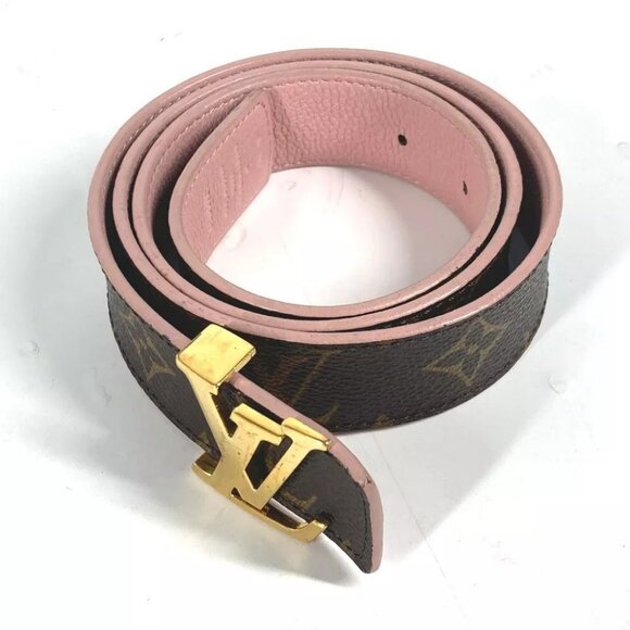 LOUIS VUITTON Monogram Ceinture-Initial Reversible belt main image 5